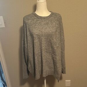 Zenana Super Soft Gray Sweater